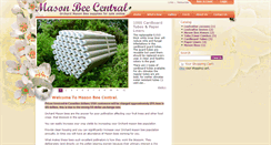 Desktop Screenshot of masonbeecentral.com